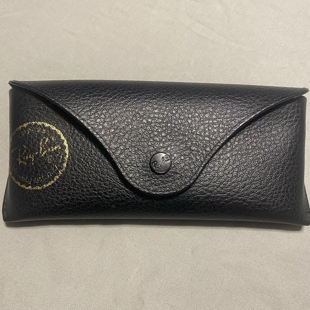 Vintage Ray Ban Glasses Sunglasses Snap Case ONLY Black